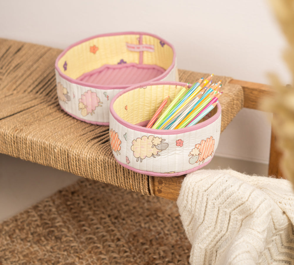 Baa Baa Black Sheep Basket