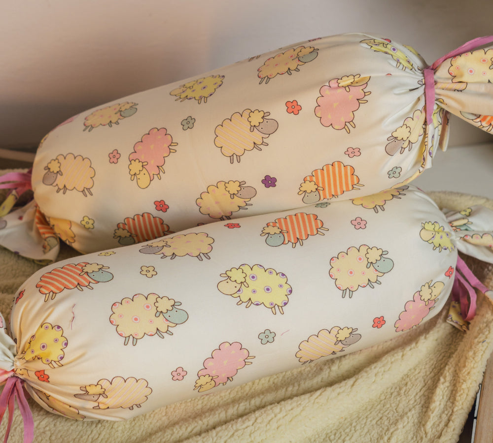 Baa Baa Black Sheep Bolster