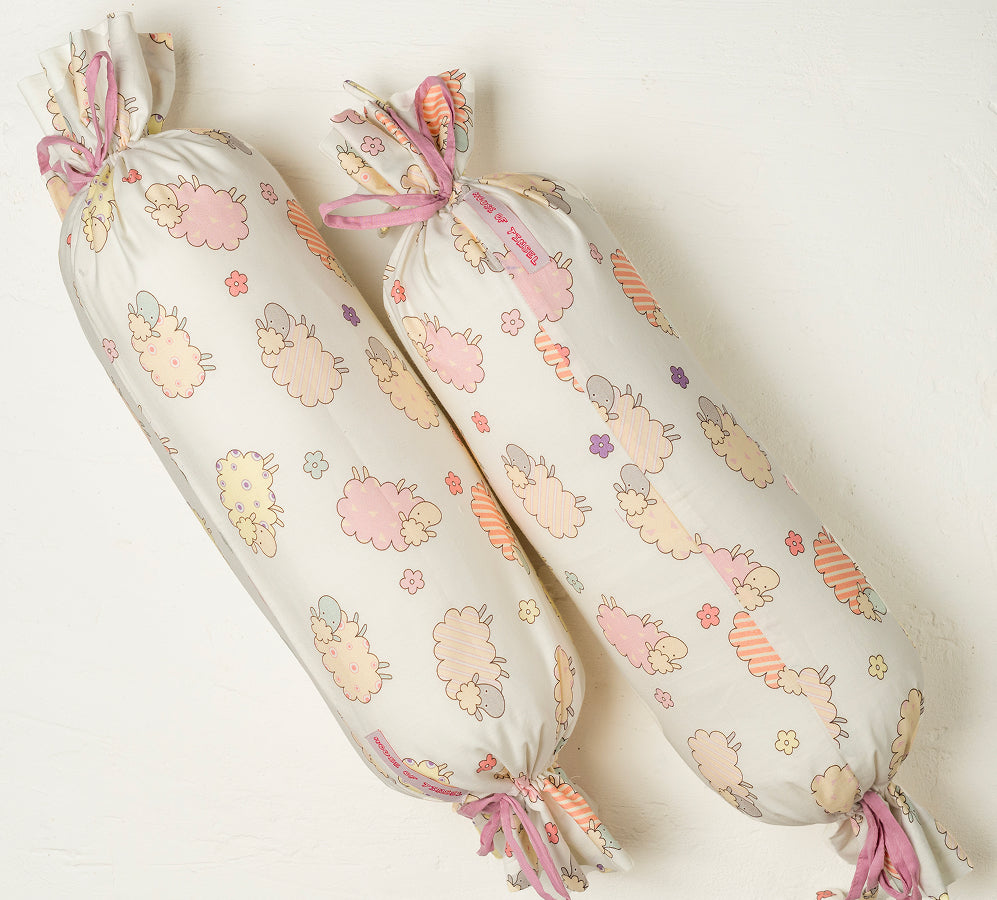 Baa Baa Black Sheep Bolster