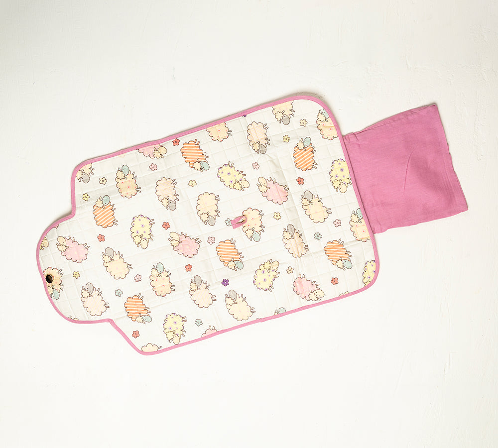 Baa Baa Black Sheep Diaper Changing Mat