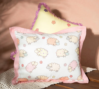 Flower Print Pillow