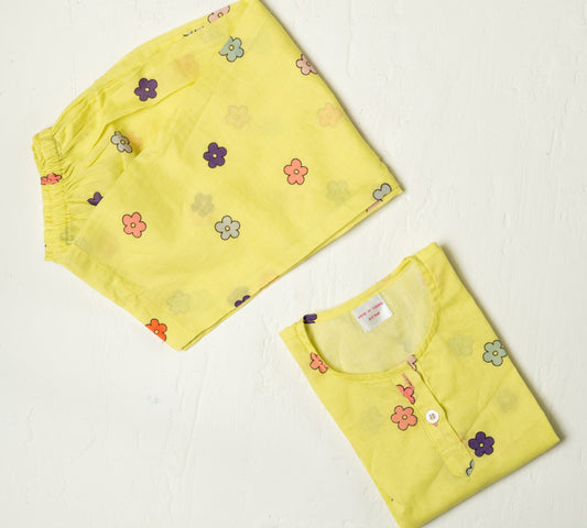 Flower Print Nightsuit