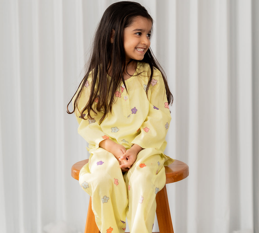 Flower Print Nightsuit