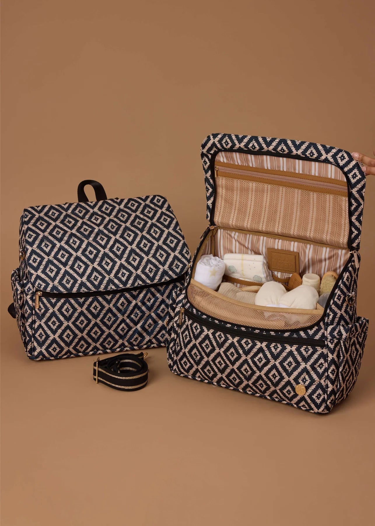 The Dune Diaper Bag - Ikat